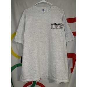 Russell Athletic Auburn Tigers T Shirt Mens XL Football Made in USA 90s